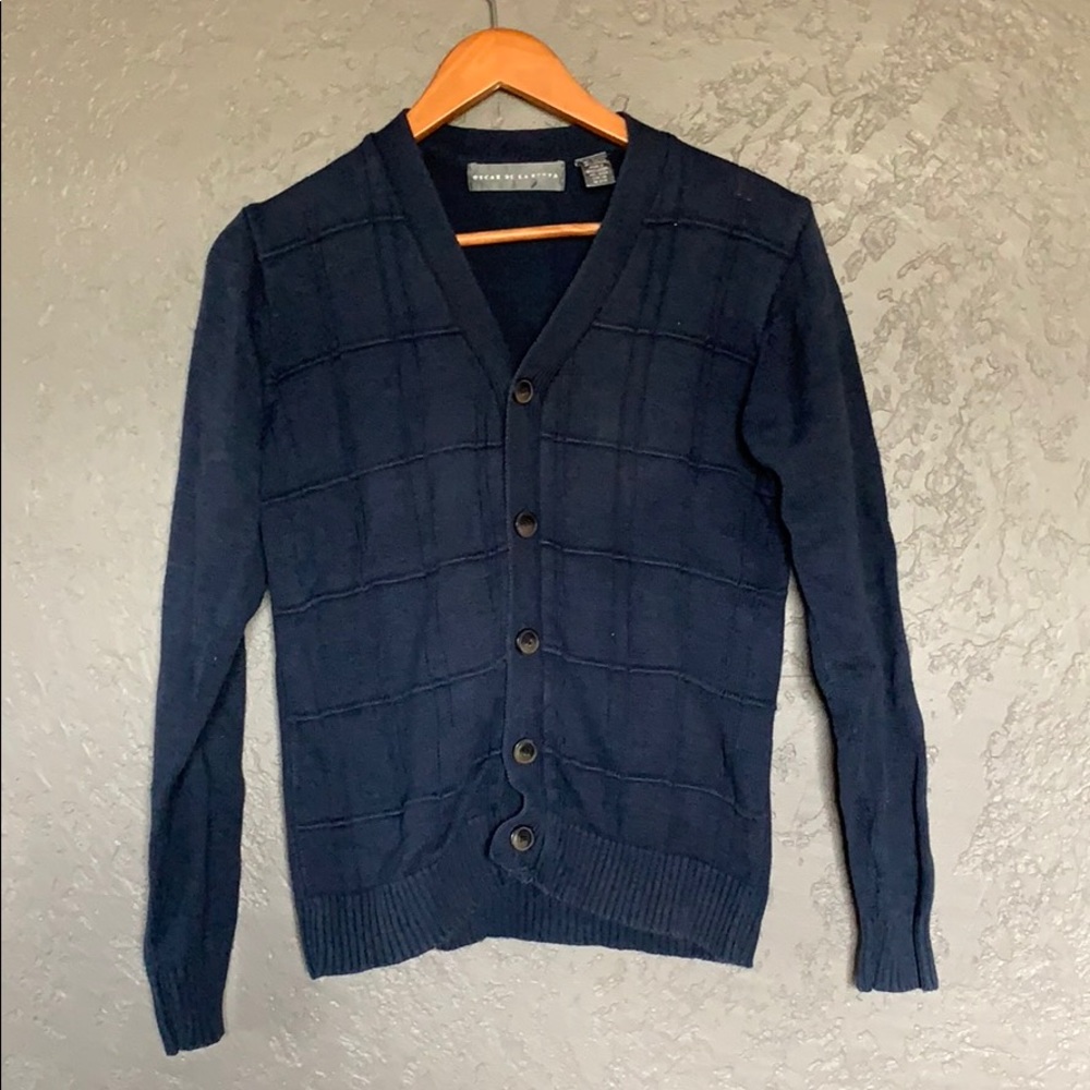 Men’s small Oscar De La Renta cardi